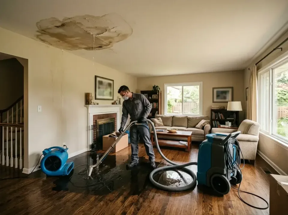 attic-pipe-burst-ceiling-drip-008 — frequently asked questions, Water Damage Restoration & Carpet Care in Youngsville, NC